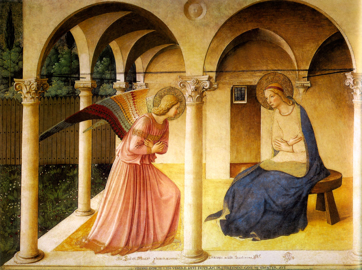 L'annonciation par Fra Angelico - rencontres buissonnières
