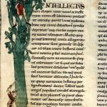 Manuscrit Moyen-Age - Rencontres buissonnieres